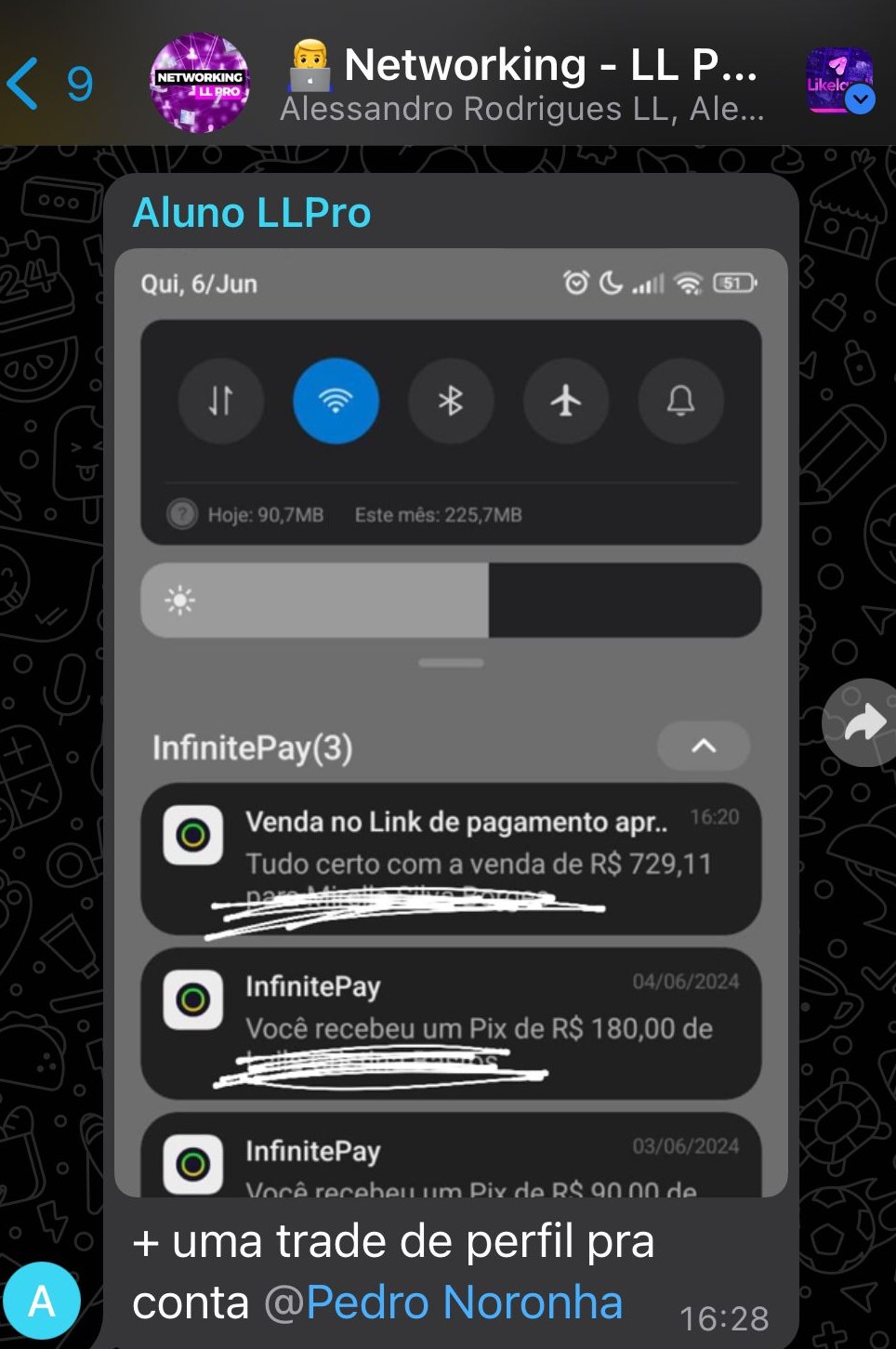 Depoimento aluno LLPro — múltiplas vendas